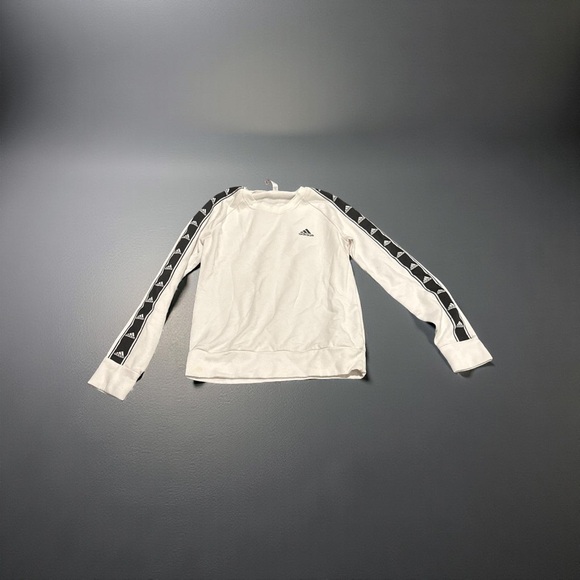 adidas White Sweatshirt with Black Accents - Picture 1 of 6